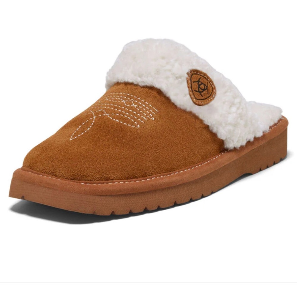 Ariat Women's Jackie Square Toe Chestnut Slipper Size 8 women’s